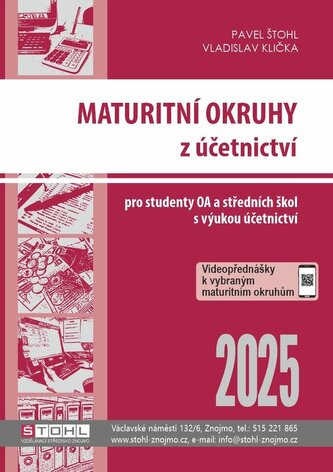 Maturitní okruhy z účetnictví 2025