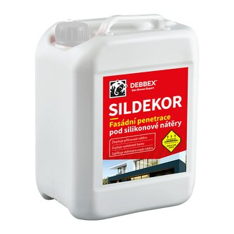 Fasádní penetrace pod silikonové nátěry 5 l kanystr bílá