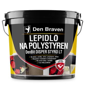 DenBit DISPER STYRO LT - Lepidlo na polystyren 10 kg vědro