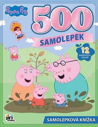 500 samolepek Prasátko Peppa