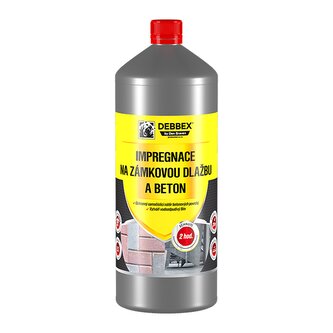 Impregnace na zámkovou dlažbu a beton 1 l láhev transparentní