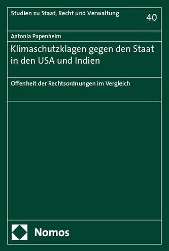 Klimaschutzklagen gegen den Staat in den USA und Indien