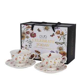 2 filiżanki royal ze spodkami GRACE