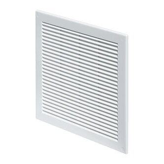 Mřížka větrací se síťovinou 200 × 300 mm bílá
