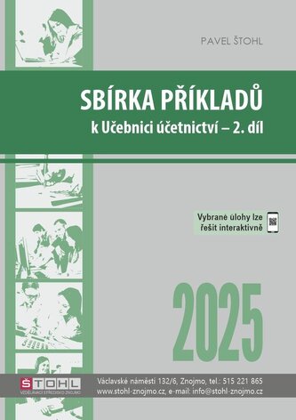 Sbírka příkladů k učebnici účetnictví II. díl 2025