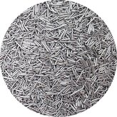 Cukrové metalické tyčinky stříbrné 80g - I LOVE CAKES