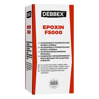 EPOXIN F5000 6 kg sada plechovek 5 + 1 kg světle šedá RAL 7035