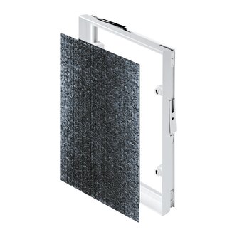 Dvířka pod obklad 200 × 200 mm bílá