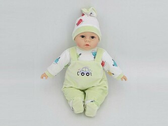 Lalka ze smoczkiem śpiewa i mówi po polsku 35cm