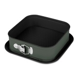 BERLINGERHAUS Forma na dort hranatá s titanovým povrchem 28 x 28 cm Matte Green Collection BH-8668