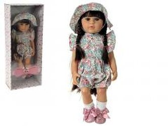 Lalka winylowa mówi i śpiewa po polsku 55cm