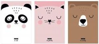 Zeszyt A4/32K kratka 90g Bebe Girls (10szt)