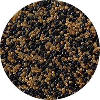 Tekutá podlaha 15,91 kg kbelík černá & okrová