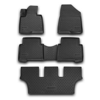 Gumové autokoberce Hyundai Santa Fe 2012-2018 (7 míst, Grand) Gumové autokoberce Hyundai Santa Fe 2012-2018 (7 míst, Grand)