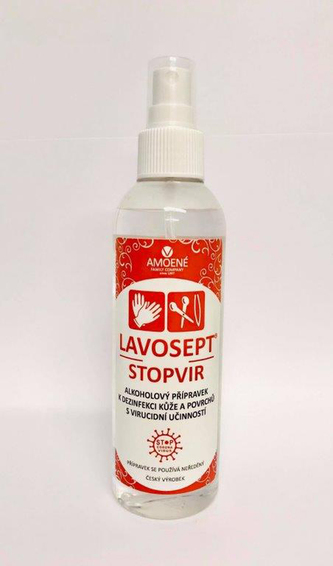 Dezifekce Lavosept® Stopvir, Green olive, 200 ml