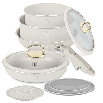 BERLINGERHAUS Sada nádobí s titanovým povrchem 9 ks Sahara Collection BH-8253