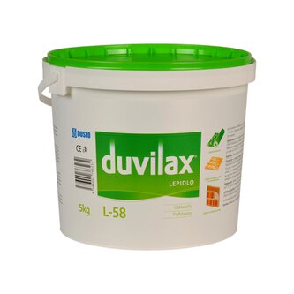 Duvilax L-58 lepidlo na podlahoviny 5 kg kbelík bílá
