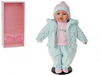 Lalka bobas śpiewa i mówi po polsku 45cm