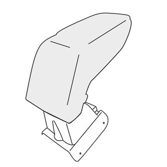 Loketní opěrka Mini One / Mini Cooper 2006-2013 (pouze adaptér)