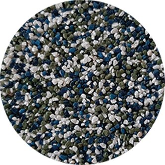 Tekutá podlaha 15,91 kg kbelík bílá & modrá & zelená