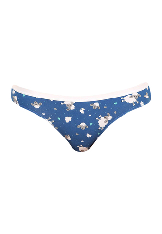 Veselé dámské kalhotky Dedoles Ovečky a obláčky (GMFB180) L