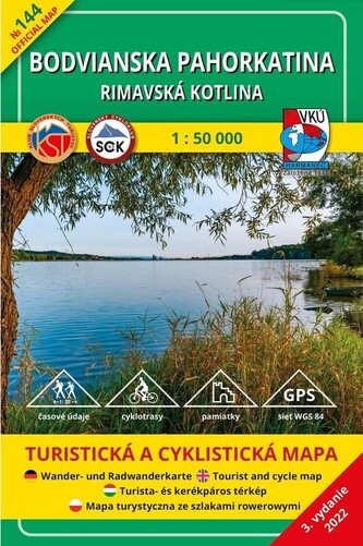 Bodvianska pahorkatina - Rimavská kotlina 1:50 000