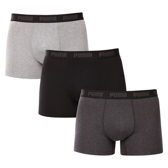 3PACK pánské boxerky Puma vícebarevné (701226820 002) L