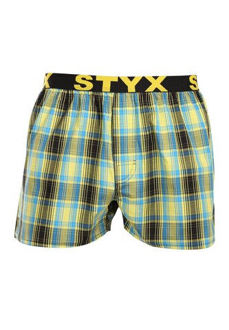 Pánské trenky Styx sportovní guma vícebarevné (B1021) L