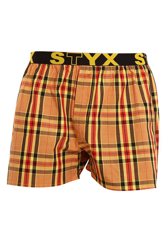 Pánské trenky Styx sportovní guma vícebarevné (B921) XXL