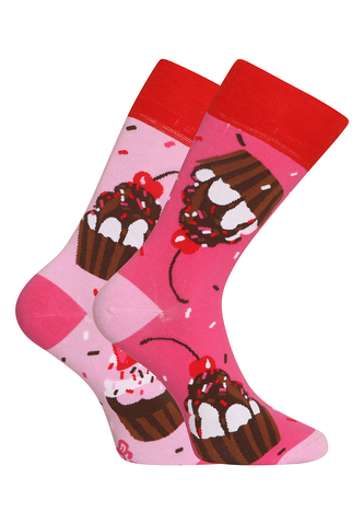Veselé ponožky Dedoles Růžové koláčky (GMRS250) L