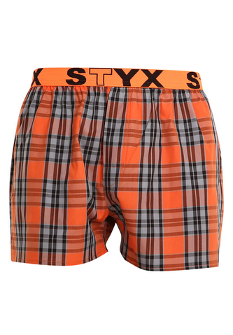 Pánské trenky Styx sportovní guma vícebarevné (B926) L