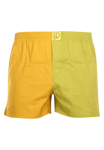 Pánské trenky Dedoles žluto-zelené (D-M-UN-LB-B-C-1576) M