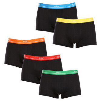5PACK pánské boxerky BOSS černé (50489616 999) XL