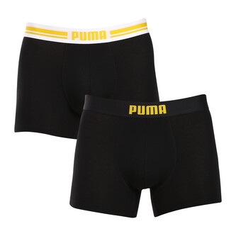 2PACK pánské boxerky Puma černé (701226763 010) XL