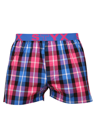 Pánské trenky Styx sportovní guma vícebarevné (B932) XXL