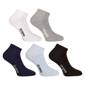 5PACK ponožky Lee Cooper nízké vícebarevné (PO41023) L