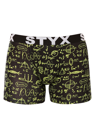 Pánské boxerky Styx long art sportovní guma fyzika (U1652) XXL
