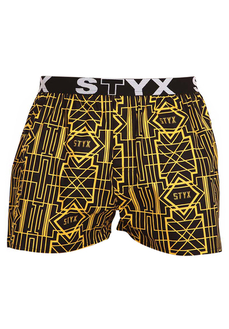 Pánské trenky Styx art sportovní guma Gatsby (B1352) XL