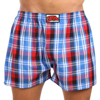 Pánské trenky Styx klasická guma nadrozměr vícebarevné (E1037) 4XL