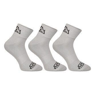 3PACK ponožky Styx kotníkové šedé (3HK1062) M