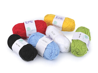 Pletací příze 25 g kreativní mix - 6 ks - mix