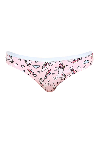 Veselé dámské kalhotky Dedoles Duhový jednorožec (GMFB204) L