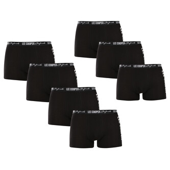 7PACK pánské boxerky Lee Cooper černé (PO41014) M