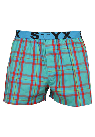 Pánské trenky Styx sportovní guma vícebarevné (B939) XXL