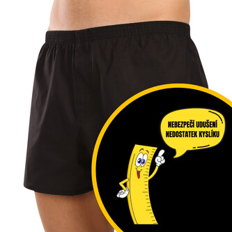 Pánské trenky Nedeto Nebezpečí udušení (1NTF9) 3XL