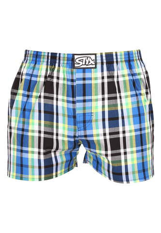 Pánské trenky Styx klasická guma vícebarevné (A1017) L