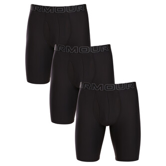 3PACK pánské boxerky Under Armour černé (1383880 001) M