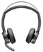 Poly Voyager Focus 2 MS Teams bezdrátová náhlavní souprava, USB-A/C adaptér, stereo, nabíjecí stojánek