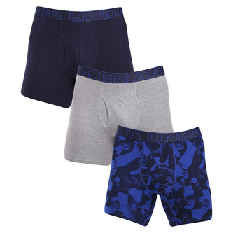 3PACK pánské boxerky Under Armour vícebarevné (1383890 400) M