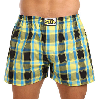 Pánské trenky Styx klasická guma nadrozměr vícebarevné (E1033) 4XL